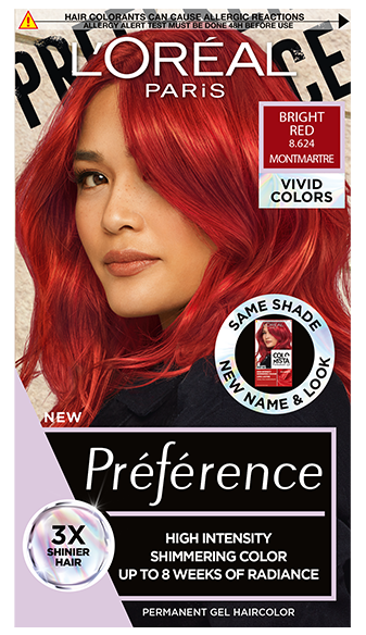 L'Oreal Paris Preference VIVIDS 8.624 Svetlo rdeča