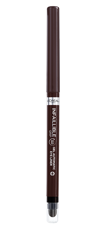 Infaillible 36h Grip Gel Automatic črtalo za oči Brown Denim