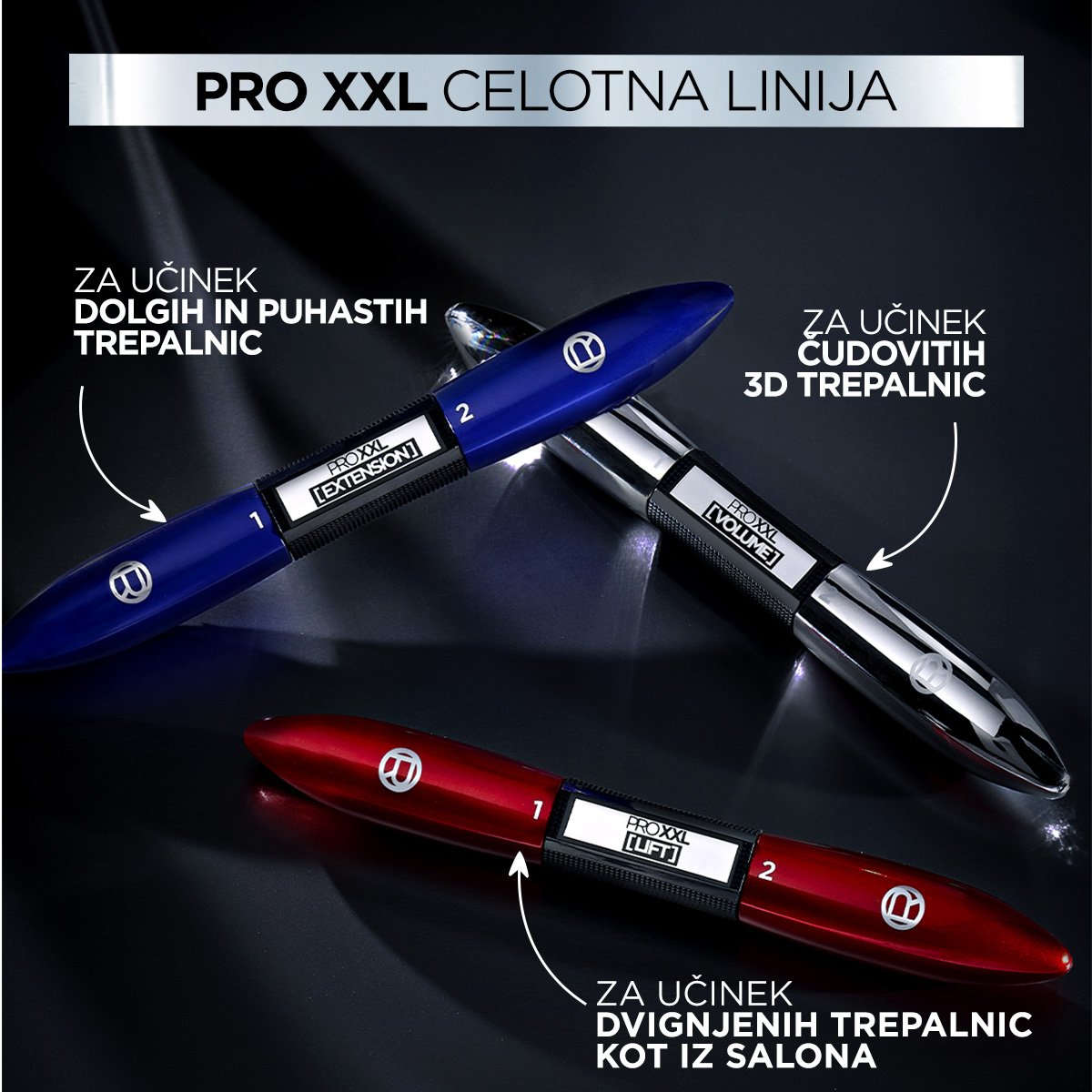Pro XXL Ličila za oči PRO XXL EXTENSION maskara L'Oréal Paris