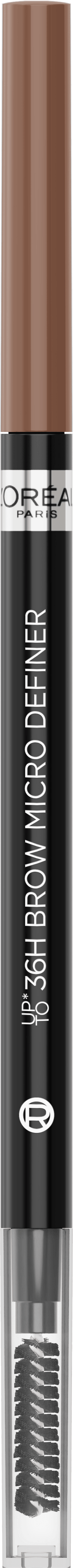 L'Oreal Paris Brow Micro Definer svinčnik za obrvi Brunette