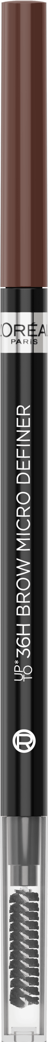 L'Oreal Paris Brow Micro Definer svinčnik za obrvi Dark Brunette