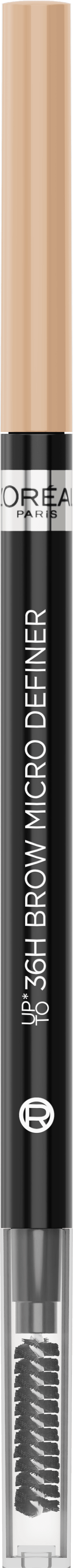 L'Oreal Paris Brow Micro Definer svinčnik za obrvi Light Blonde