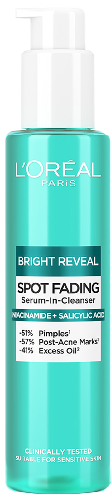Bright Reveal Peneči gel za čiščenje obraza zoper temne lise, 150ml