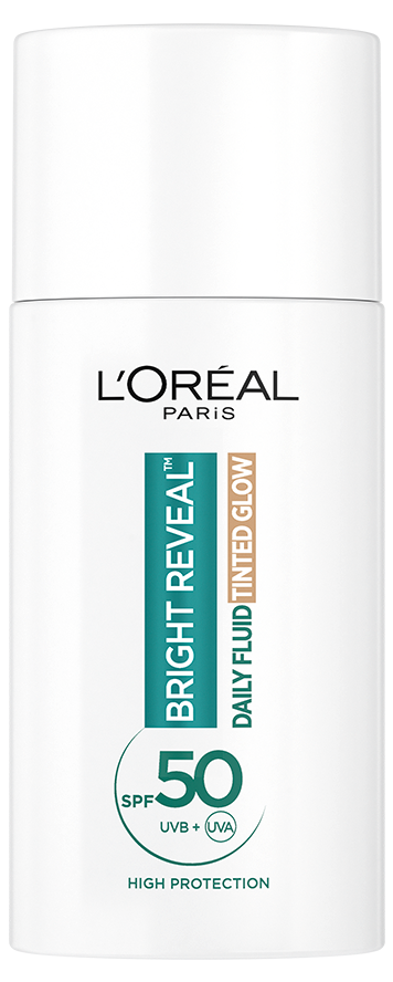Bright Reveal Tonirani UV Fluid SPF50+ Medium