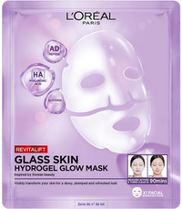 L'OREAL PARIS REVITALIFT FILLER GLASS SKIN HIDROGEL MASKA ZA SIJOČO KOŽO
